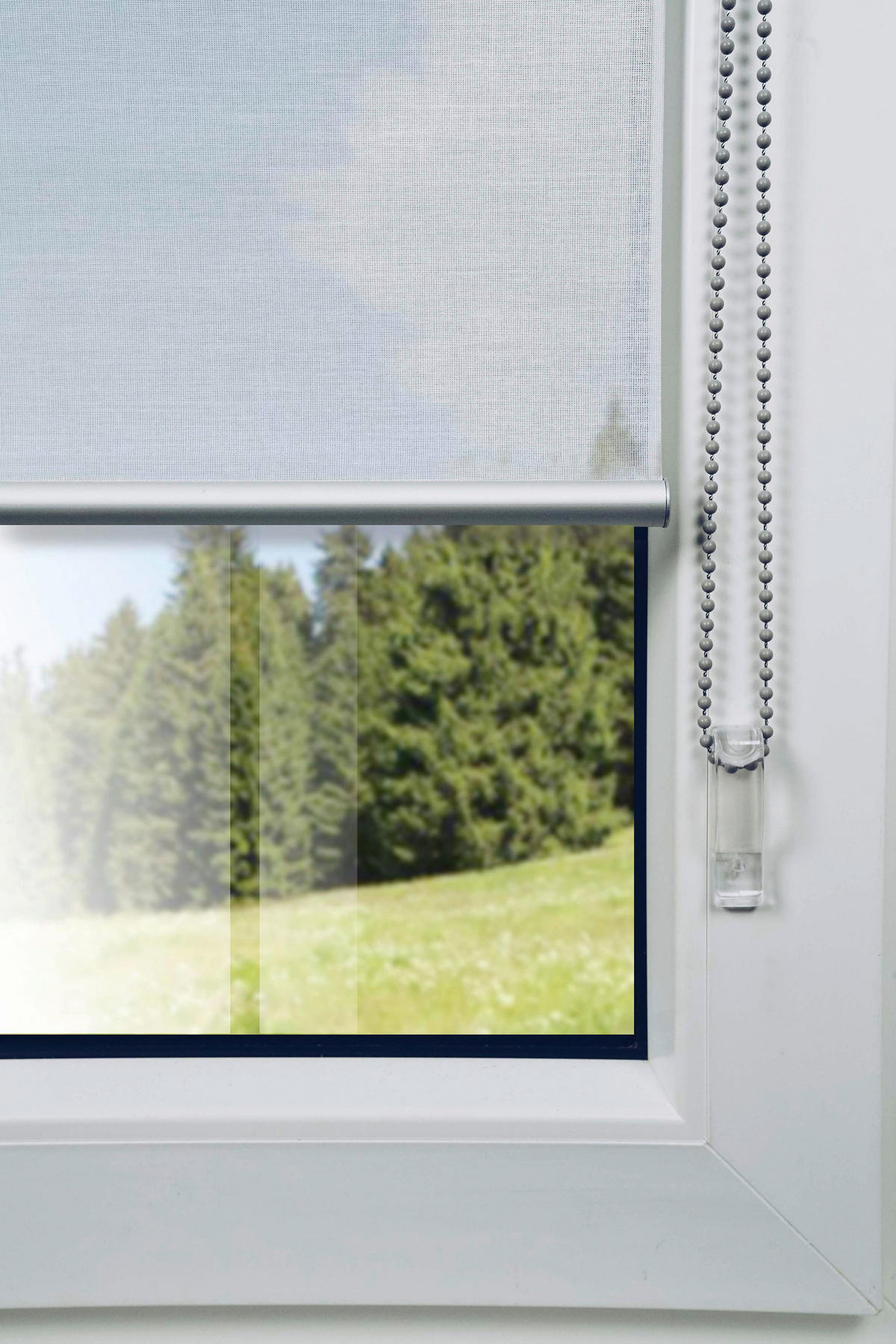 ROLLO  blickdicht     - Weiß, Basics, Textil (60/150/4cm) - Homeware