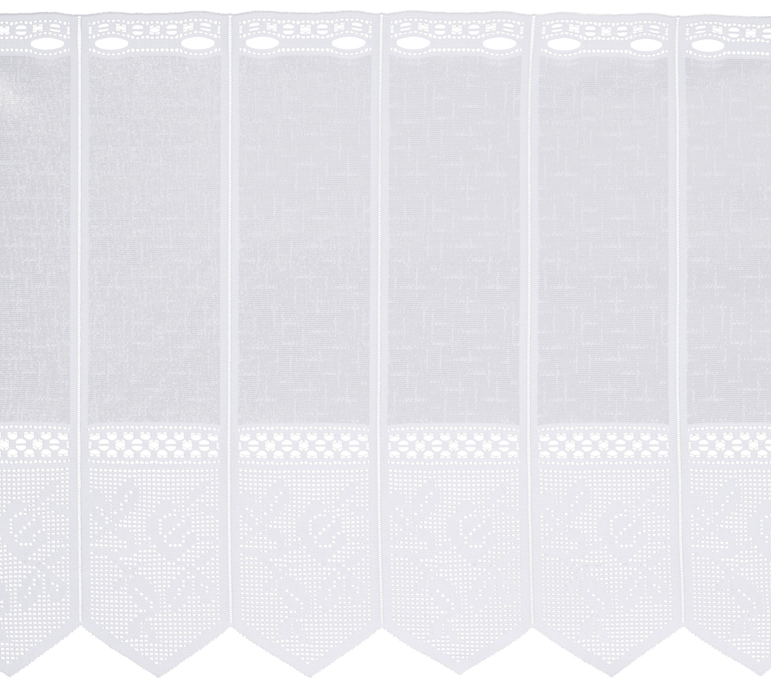 KURZGARDINE   - Weiß, Basics, Textil (60cm) - Esposa