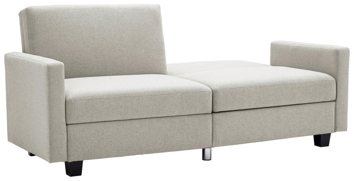 TROSJED NA RAZVLAČENJE tekstil  krem    - crna/krem, Basics, tekstil/plastika (192/76/85cm) - P & B