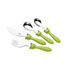 KINDERBESTECK 4-teilig - Basics, Kunststoff/Metall (22cm) - JUSTINUS