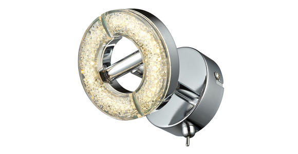 LED-STRAHLER 10/10 cm - Design, Kunststoff/Metall (10/10cm) - Novel