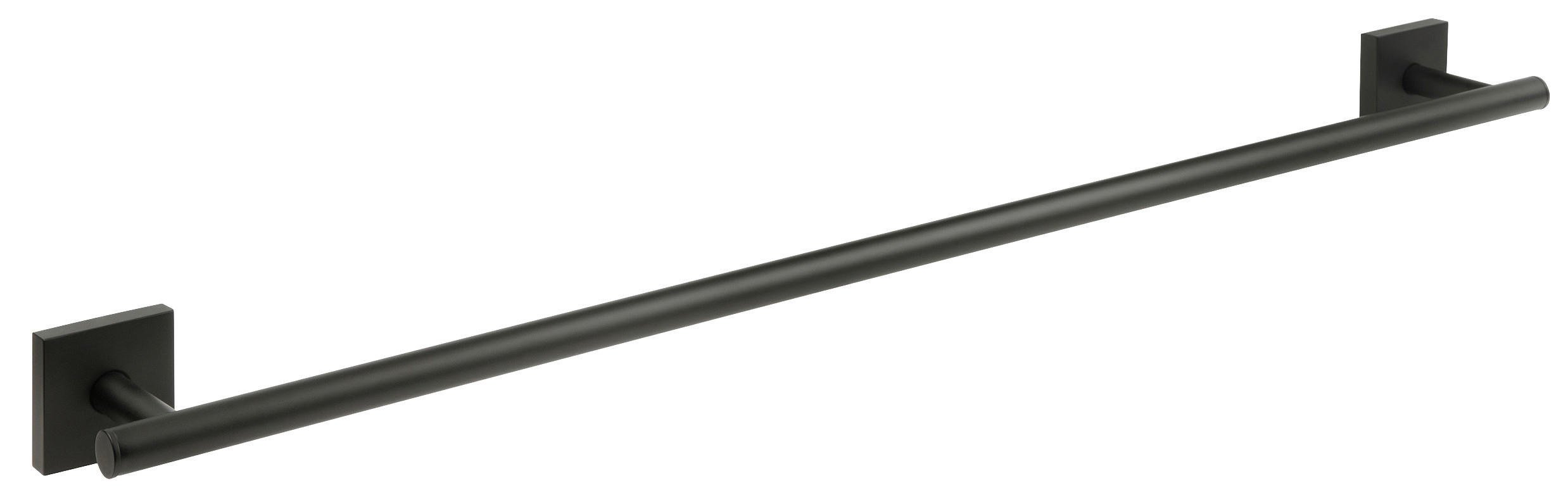 PREČKA ZA PEŠKIRE  crna  - crna, Osnovno, metal (64,8/4,5/6,7cm)