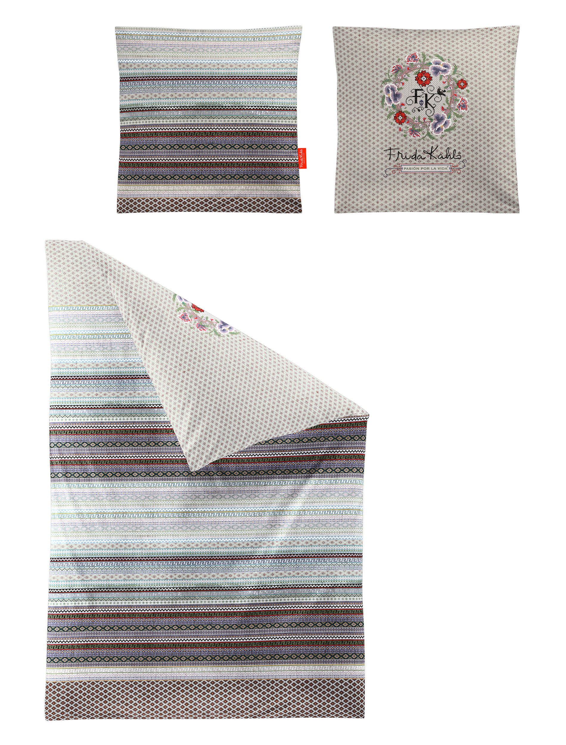 WENDEBETTWÄSCHE Renforcé 140/200 cm  - Multicolor, KONVENTIONELL, Textil (140/200cm) - Irisette