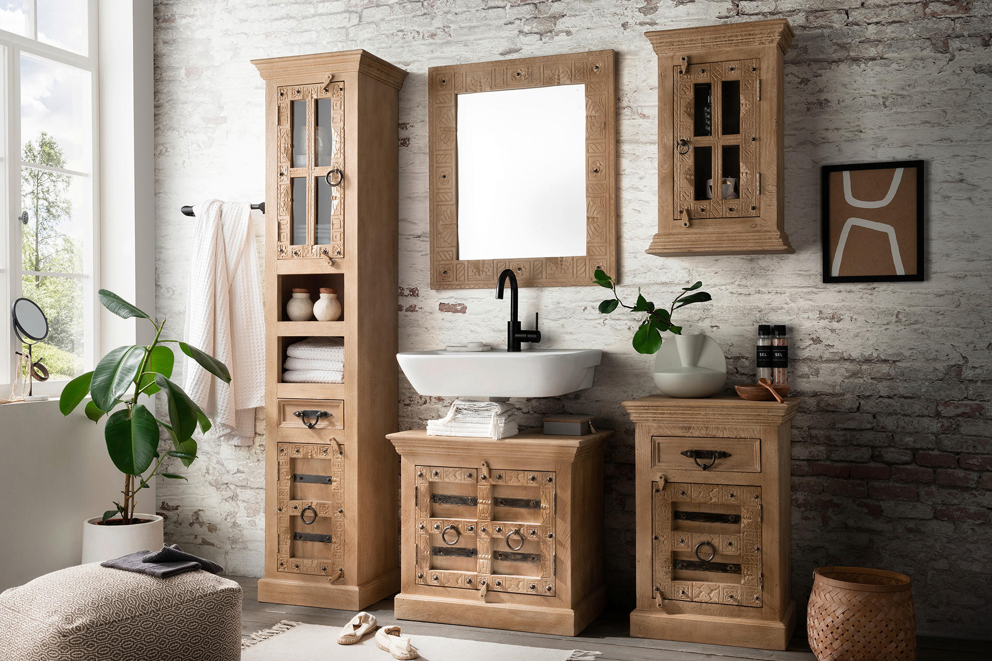 Livetastic Badezimmer Natur