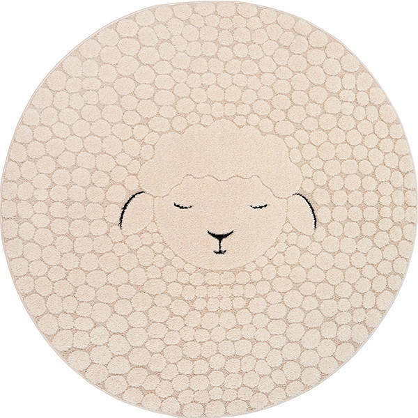 KINDERTEPPICH 120 cm Eclipse Kids Creme - Creme, Trend, Textil (120cm)