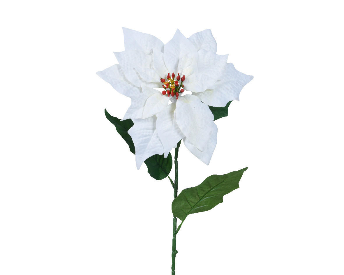 Floare Decorativă - alb, Basics (22,00/23,00/67,00cm)