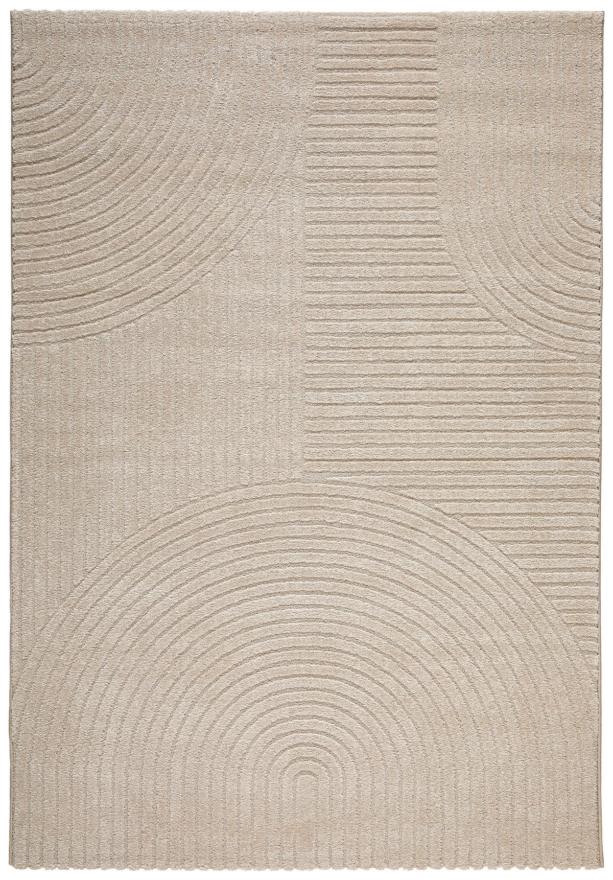 WEBTEPPICH 120 cm Granada Taupe  - Taupe, Design, Textil (120cm) - Novel