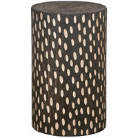 HOCKER Perry Paulownia Dunkelbraun  - Dunkelbraun, Design, Holz (30/49/30cm) - Livetastic