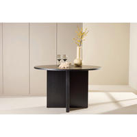 ESSTISCH in Holz  - Schwarz, MODERN, Holz (120/74cm) - Livetastic