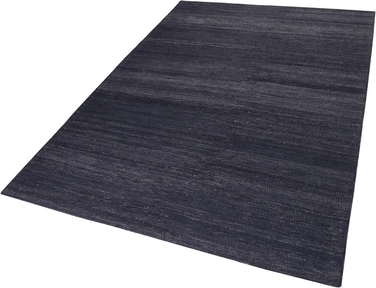HANDWEBTEPPICH 130/190 cm Rainbow Kelim Anthrazit  - Anthrazit, KONVENTIONELL, Textil (130/190cm) - Esprit