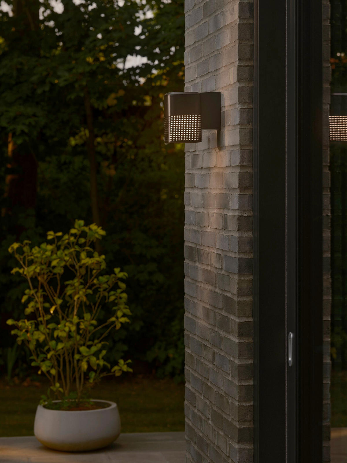 AUßENWANDLEUCHTE 12/12/16,5 cm   - Schwarz, Design, Metall (12/12/16,5cm) - Nordlux