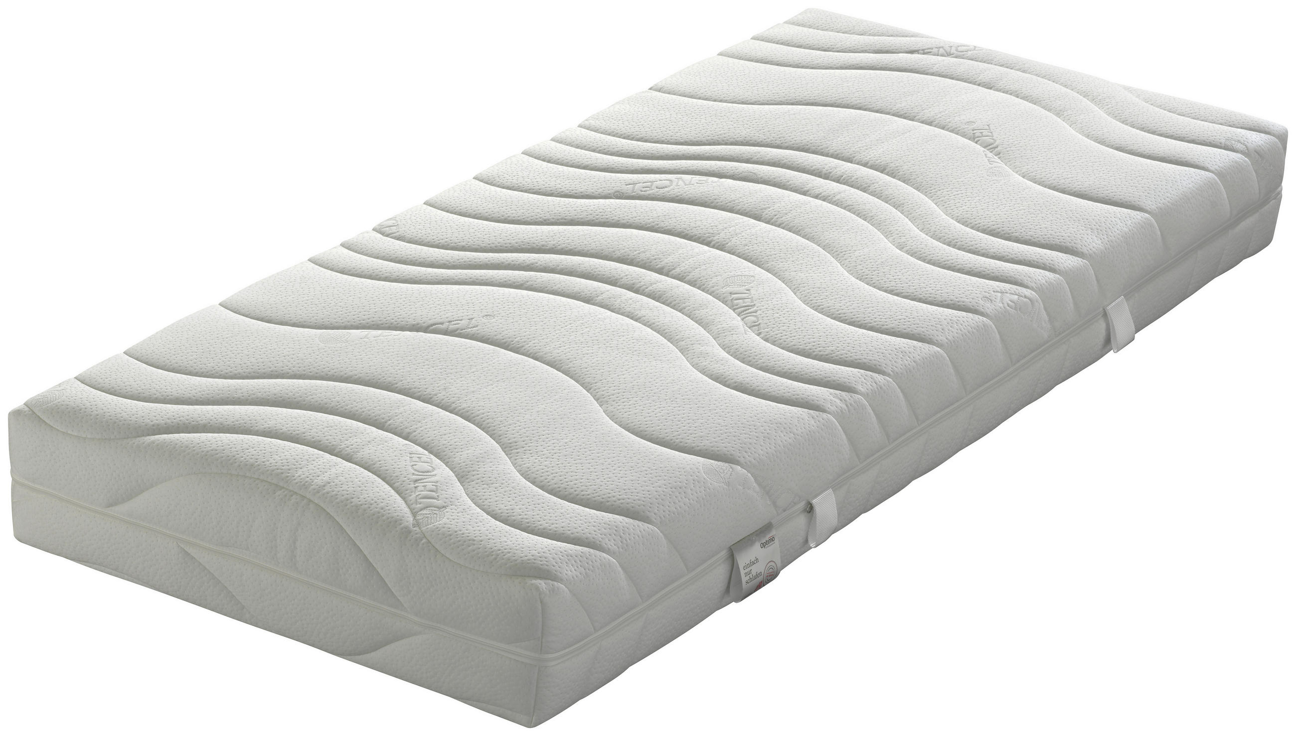LEŽIŠČE IZ UDOBNE PENE 90/200 cm  - bež, Basics, tekstil (90/200cm) - Optimo