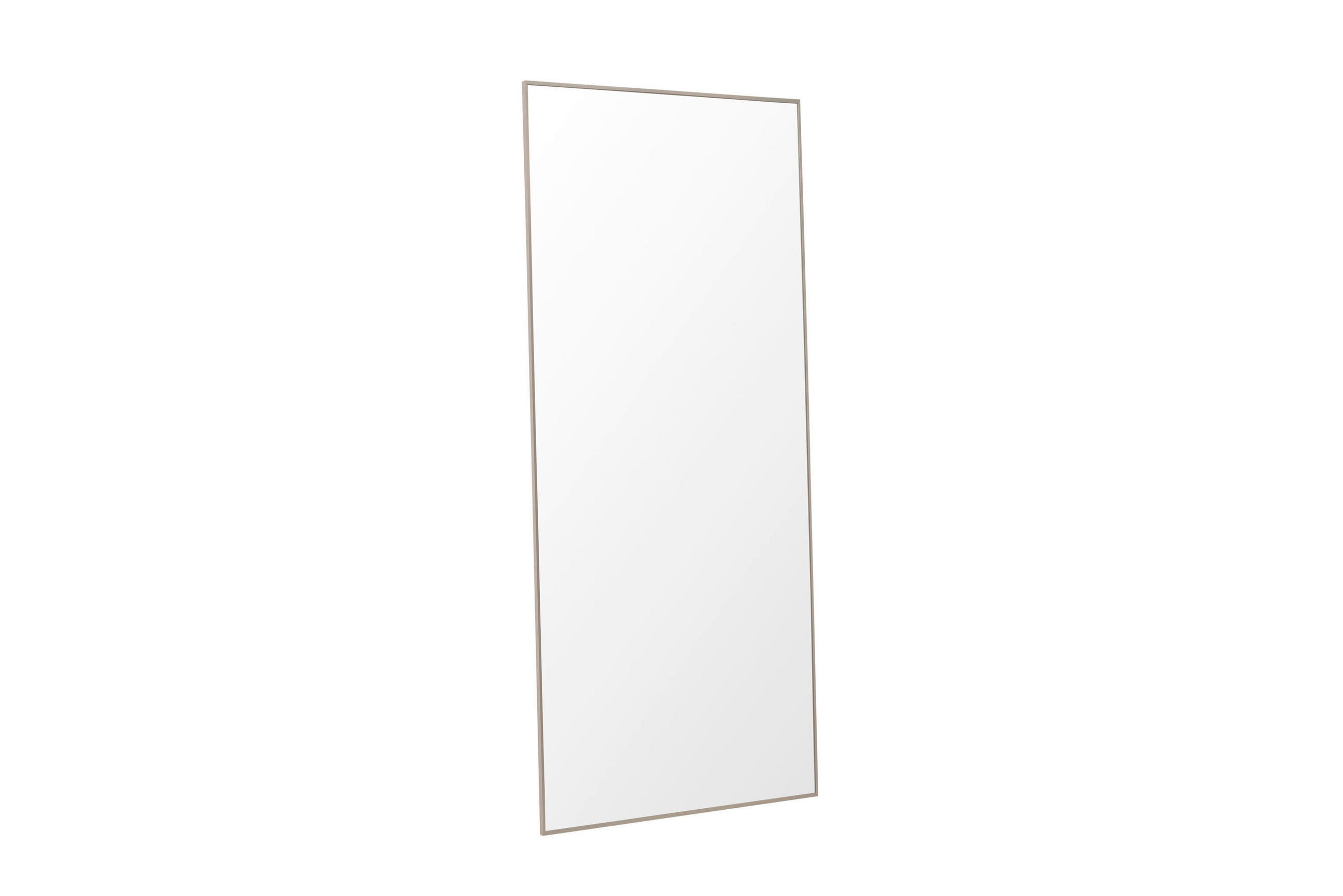 SPIEGEL 85/190/3 cm    in rechteckig  - Beige, MODERN, Glas/Metall (85/190/3cm) - Livetastic