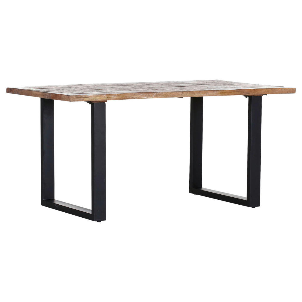 Masă din lemn, metal, 160/90/76 cm,