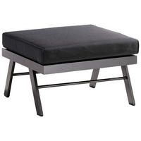 LOUNGETISCH 72/72/47 cm Textil, Metall  - Hellgrau/Grau, Basics, Textil/Metall (72/72/47cm) - Sieger