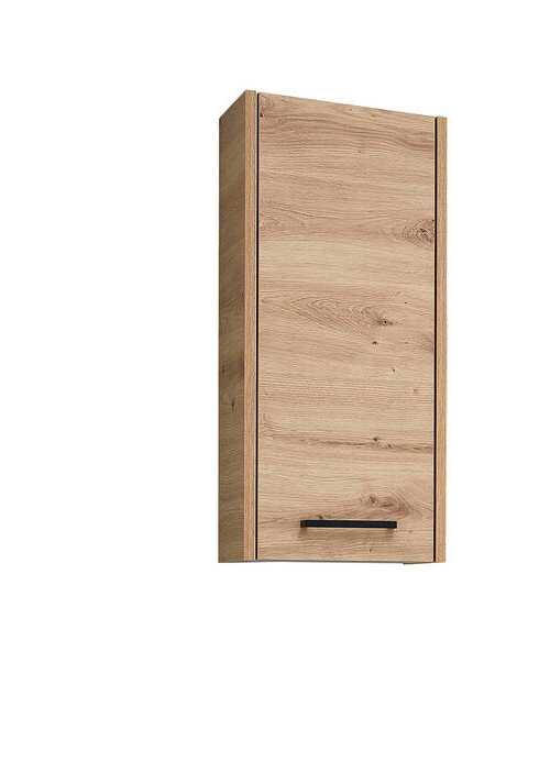ZÁVĚSNÁ SKŘÍŇKA, dub artisan, 30/70/20 cm - černá/dub artisan, Design, kompozitní dřevo/sklo (30/70/20cm) - Xora