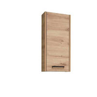ZÁVĚSNÁ SKŘÍŇKA, dub artisan, 30/70/20 cm - černá/dub artisan, Design, kompozitní dřevo/sklo (30/70/20cm) - Xora