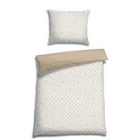 BETTWÄSCHE Renforcé 140/220 cm  - Beige, Basics, Textil (140/220cm) - Florella