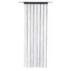 FADENVORHANG transparent  - Weiss/Silberfarben, Basics, Textil (90/245cm) - Boxxx
