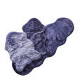KUNSTFELL 60/90 cm  - Blau, Basics, Fell/Textil (60/90cm) - Ambia Home