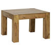 COUCHTISCH Sheesham massiv 60/60/40 cm quadratisch Sheeshamfarben  - Sheeshamfarben, Design, Holz (60/60/40cm) - MID.YOU