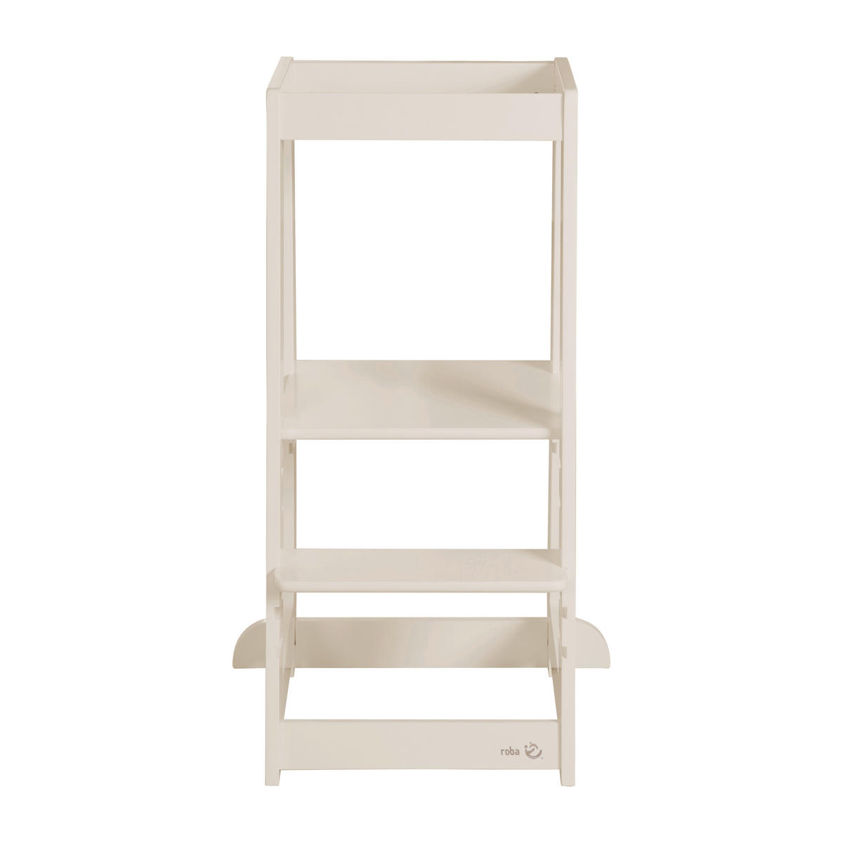 LERNTURM Monti Step  - Kaschmir, Basics, Holzwerkstoff (39,5/88/42cm) - Roba