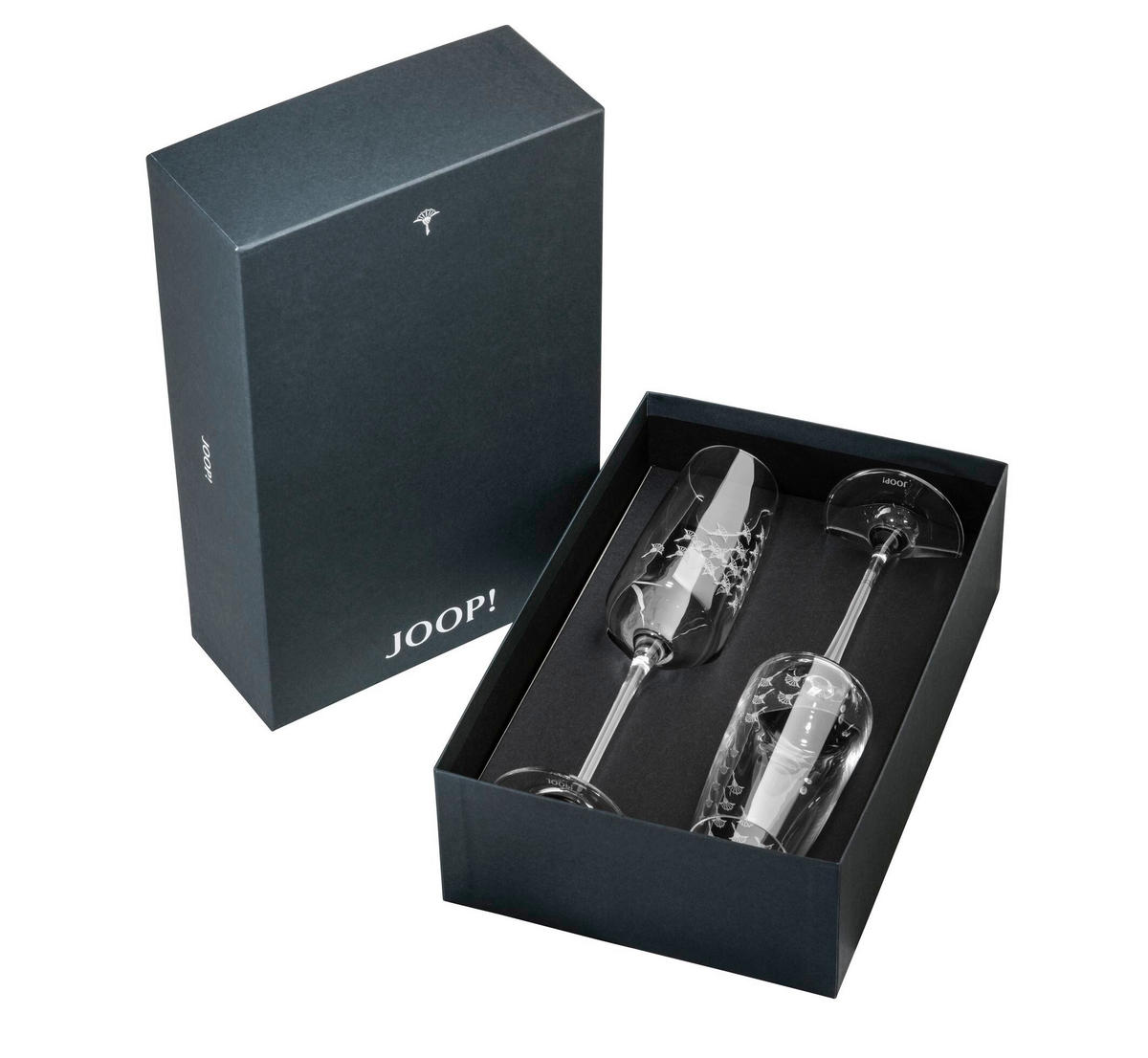 CHAMPAGNERGLAS 2-teilig   - Design, Glas (6,0/24,5cm) - Joop!