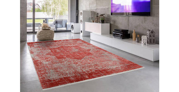 WEBTEPPICH 80/150 cm Tesoro  - Rot, Design, Textil (80/150cm) - Dieter Knoll