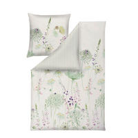 BETTWÄSCHE Impulse Makosatin 135/200 cm  - Naturfarben, Design, Textil (135/200cm) - Estella
