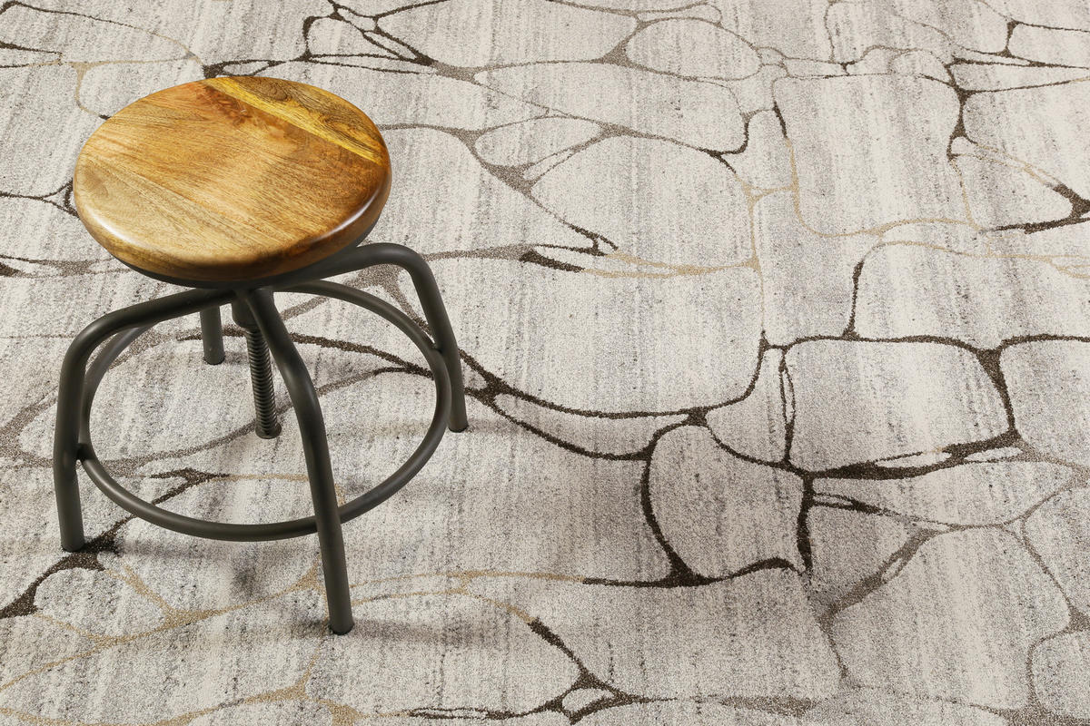 WEBTEPPICH 200/290 cm Solo Fields Taupe, Beige  - Taupe/Beige, Design, Textil (200/290cm) - Novel