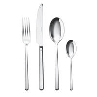 JEDILNI PRIBOR  Flatware  24-delni  nerjaveče jeklo   - Basics, kovina - Sambonet