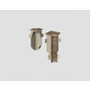 Innenecke Eiche Braun Eichefarben, Braun  - Eichefarben/Braun, Basics, Kunststoff (1.6/0.7/5.9cm) - Egger Holzwerkstoffe