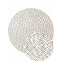 WOLLTEPPICH Wohnzimmer 160 cm Lyon Creme, Grau rund  - Creme/Grau, Basics, Textil (160cm) - Elle Decoration