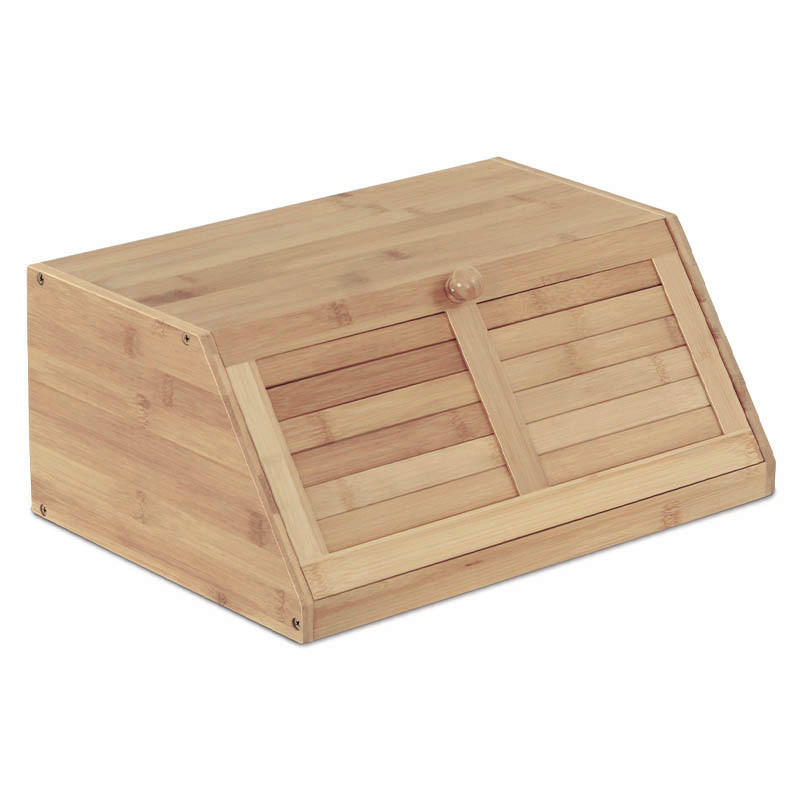 CHLEBNÍK NA PEČIVO - přírodní barvy, Basics, dřevo (41/17/28cm)