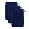 FROTTIERSET Superwuschel Dunkelblau 3-teilig  - Dunkelblau, Basics, Textil (15/20cm) - Moeve