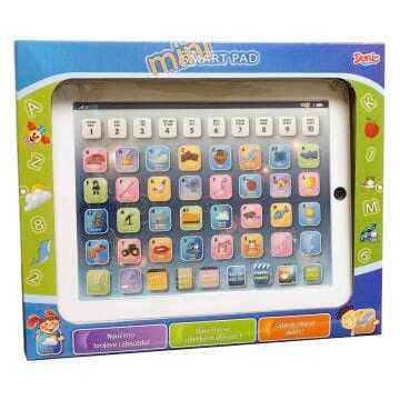 DJEČJI LAPTOP  Denis Mini  - bijela/višebojno, Basics, plastika (29/4/24cm)