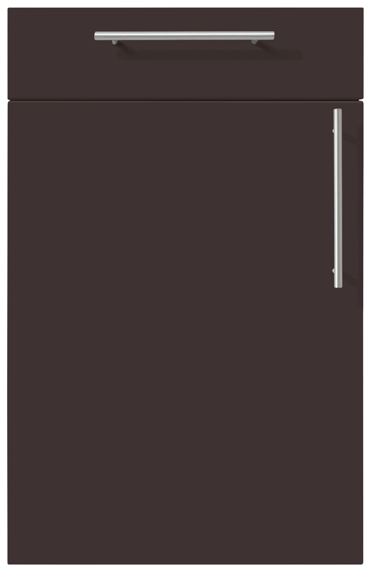 EINBAUKÜCHE SILVIA  - Sandfarben, Design, Holzwerkstoff - Novel