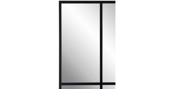 WANDSPIEGEL 90/180/3 cm in rechteckig - Schwarz, Trend, Glas/Holzwerkstoff (90/180/3cm) - Landscape