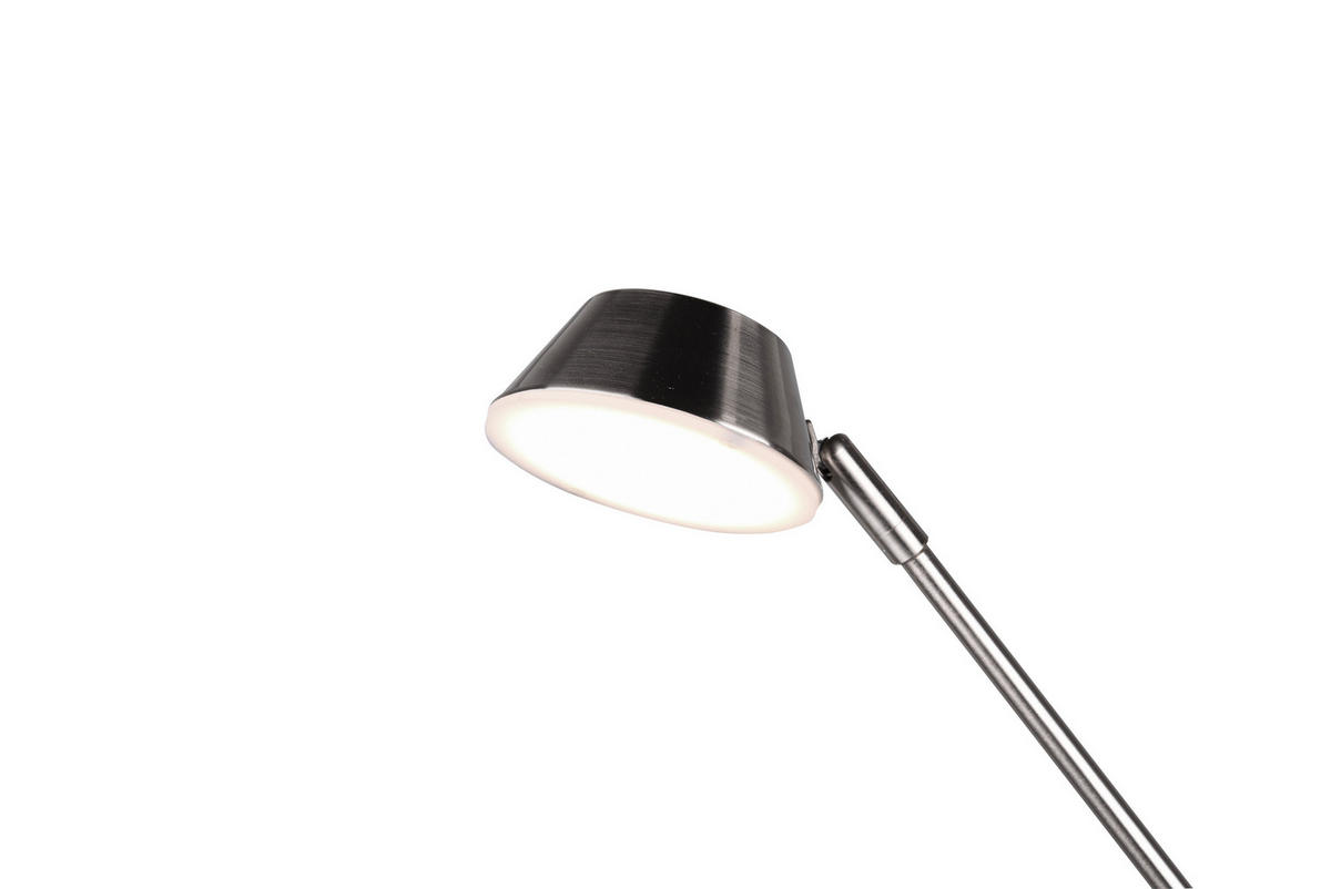 PODNA LED LAMPA - boja nikla, Osnovno, metal (180/28/50cm)