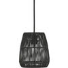 VENKOVNÍ ZÁVĚSNÉ SVÍTIDLO - černá, Basics, plast (18/250cm)