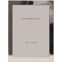 RÁM NA OBRAZY, 1, 10/15 cm - strieborná, Basics, kov/sklo (10/15cm)