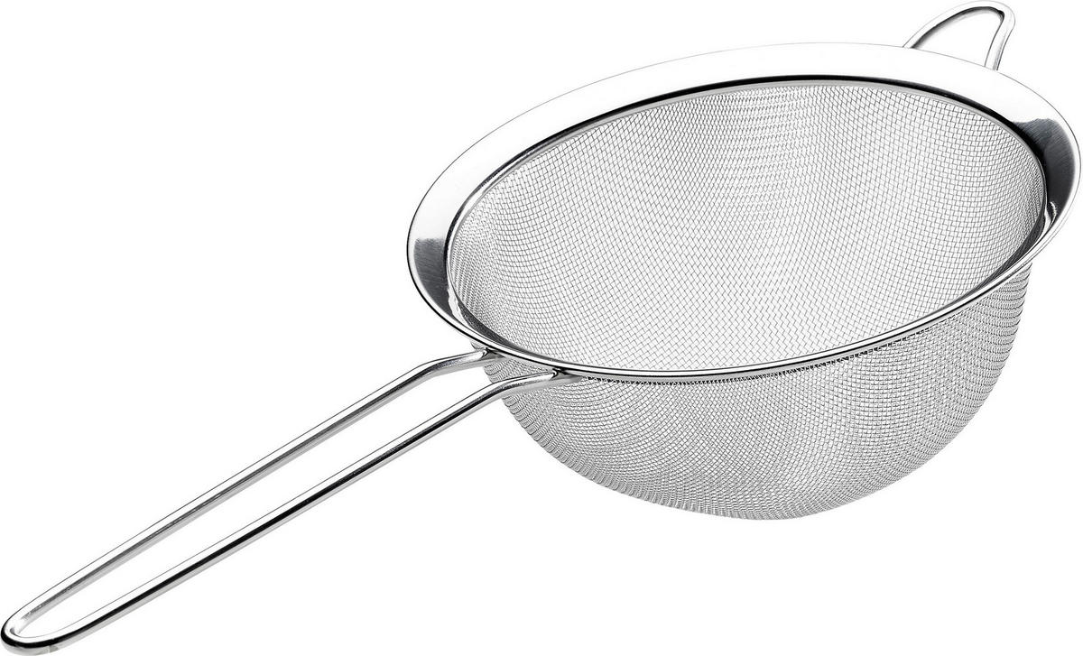 KUHINJSKA CEDILJKA - boja nerđajućeg čelika, Konvencionalno, metal (20cm) - Justinus