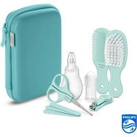 SET ZA NJEGU BEBA   - svijetlo zelena/bijela, Basics, metal/plastika (11,5/18/5,5cm) - Avent