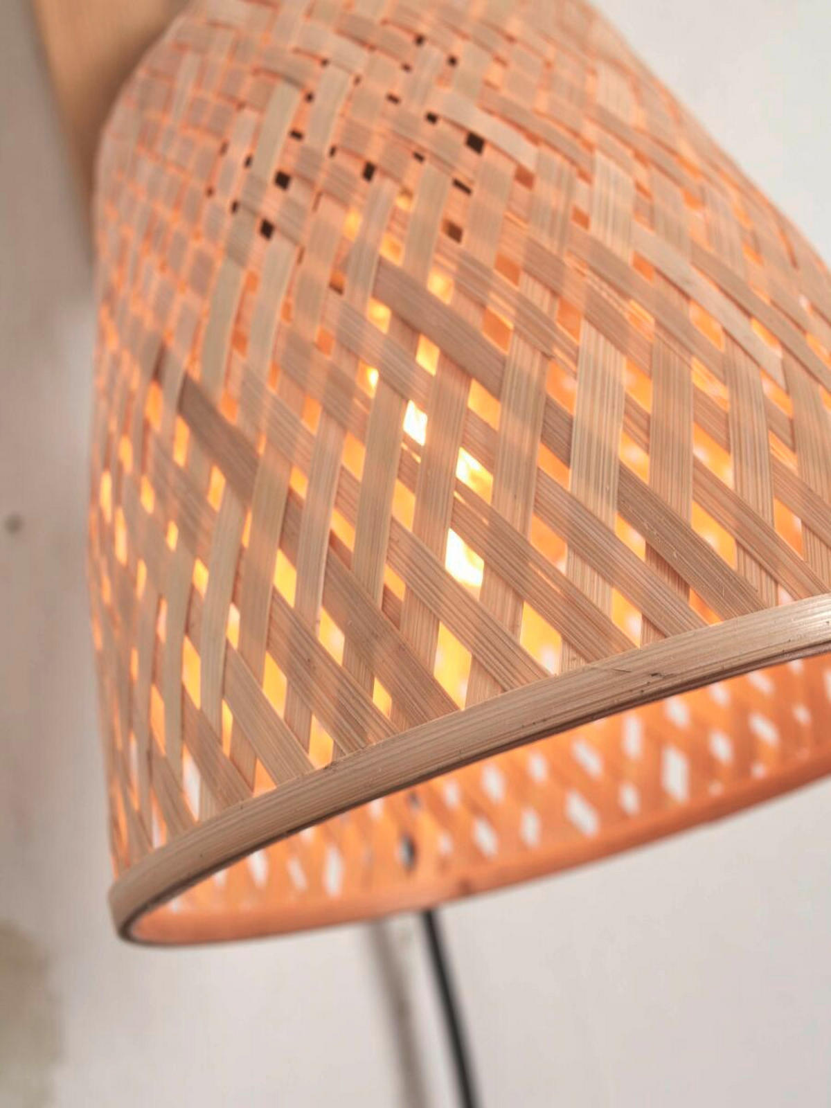VÄGGLAMPA GOOD&MOJO  15/15/22 cm   - naturfärgad, Trend (15/15/22cm) - Good & Mojo