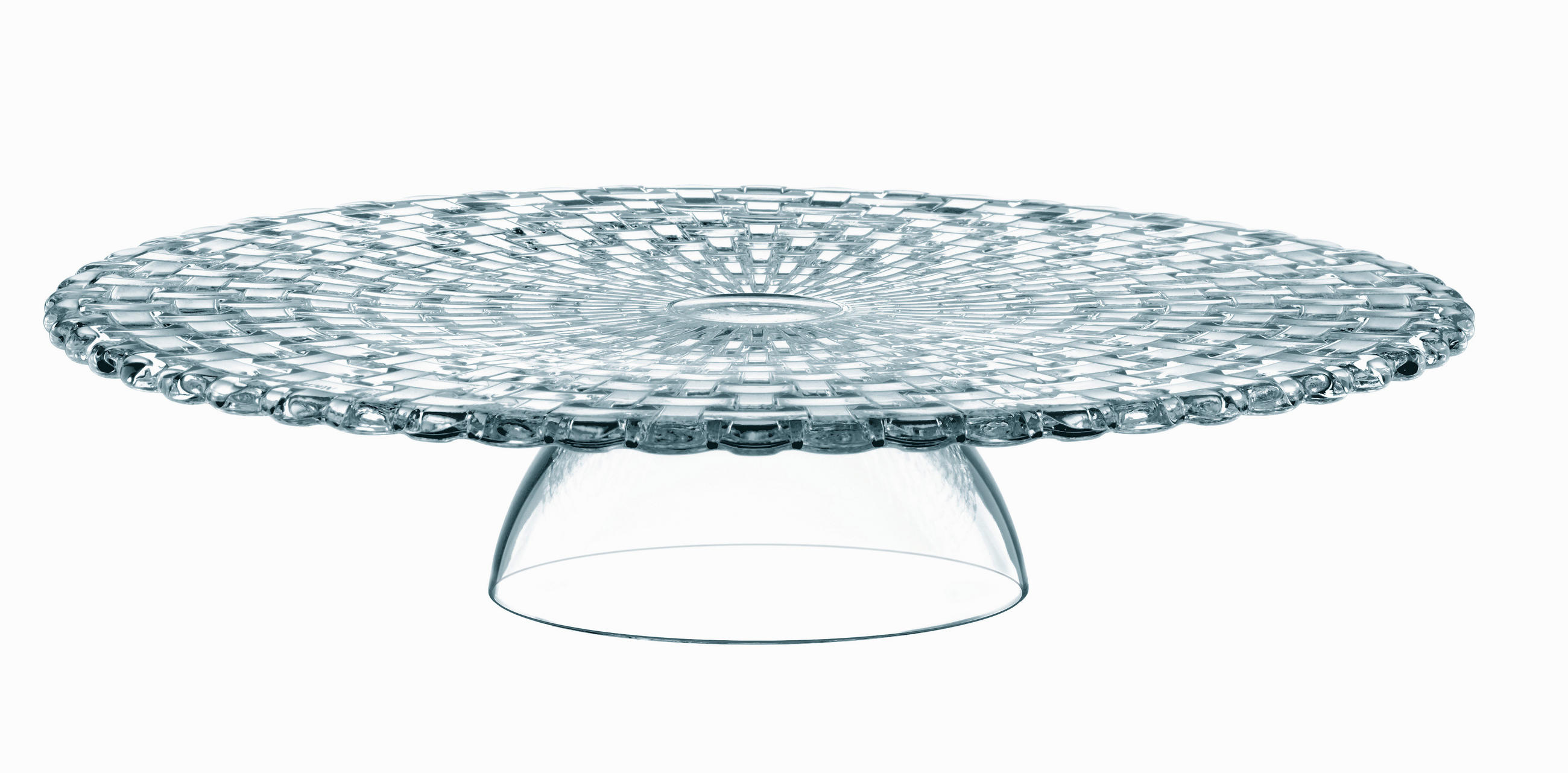 PLADANJ ZA TORTU 32 cm - prozirno, Konvencionalno, staklo (32cm)