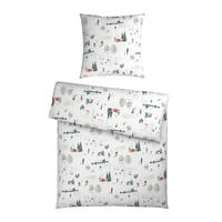 BETTWÄSCHE 2-teilig Flanell 135/200 cm  - Weiß, Textil (135/200cm) - Esposa