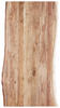 TISCHPLATTE 180/90/3,8 cm Akazie massiv Holz Akaziefarben  - Akaziefarben, Natur, Holz (180/90/3,8cm) - Valdera