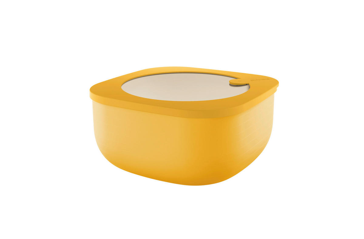 POSODA ZA SHRANJEVANJE  ECO STORE&MORE   19,5/9,3 cm          - rumena, Basics, umetna masa (19,5/9,3cm) - GUZZINI