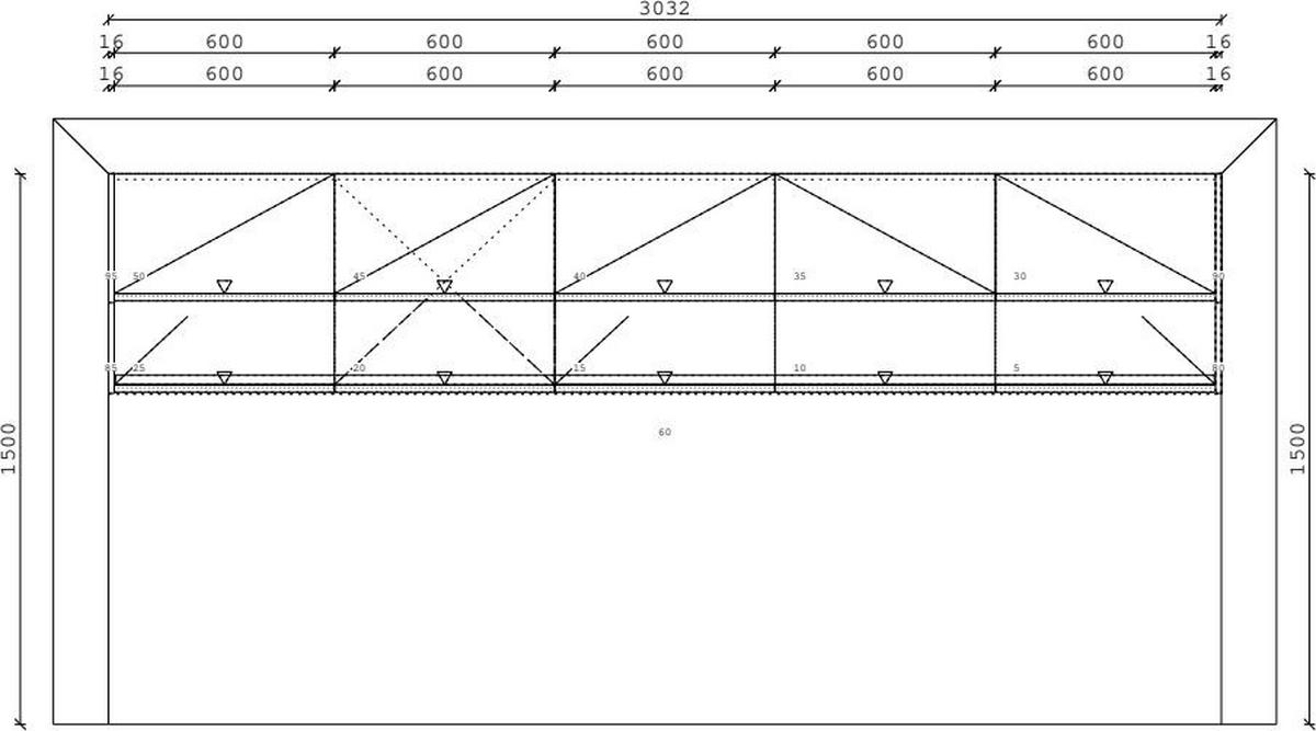 KÜCHENLEERBLOCK 303,2 cm   in Hellgrau  - Edelstahlfarben/Hellgrau, Basics, Holzwerkstoff/Metall (303,2cm) - Xora