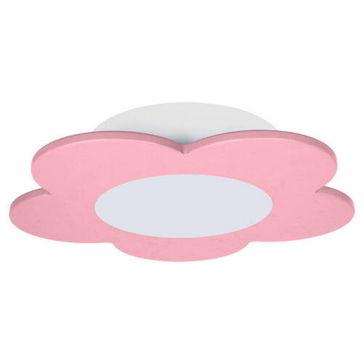 DĚTSKÉ STROPNÍ SVÍTIDLO, 33/20 cm  - růžová, Basics, kompozitní dřevo/plast (33/20cm)